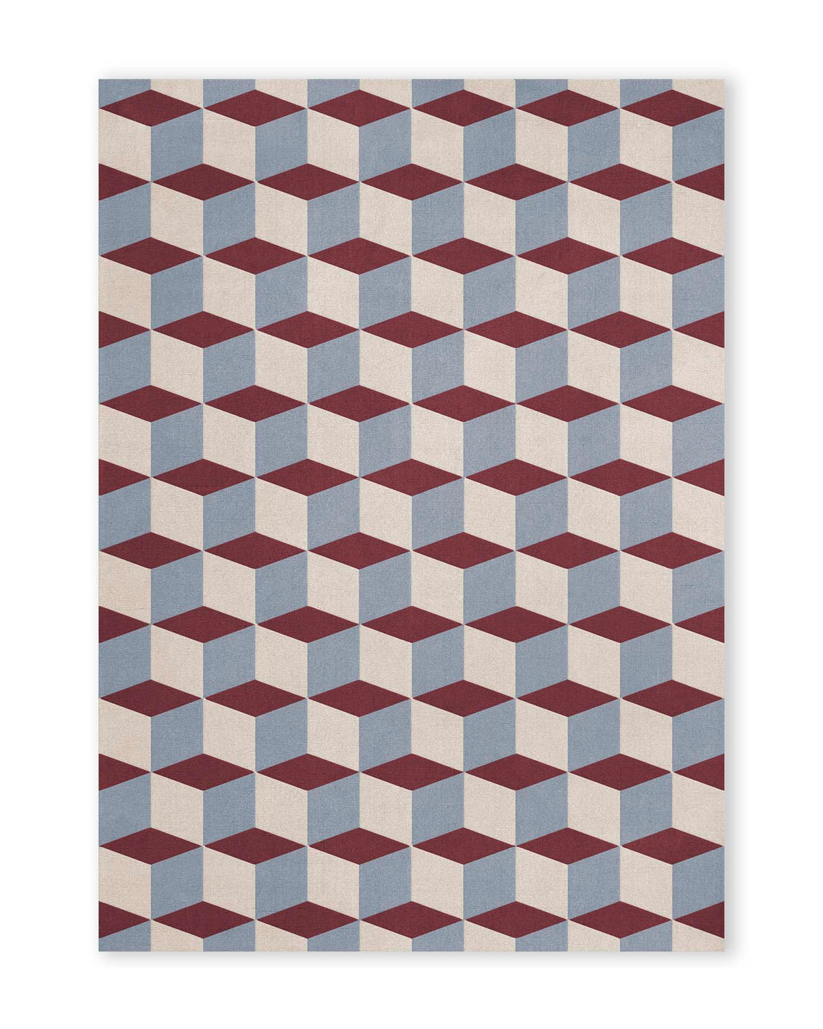 Illusion Rug Mulberry Sky