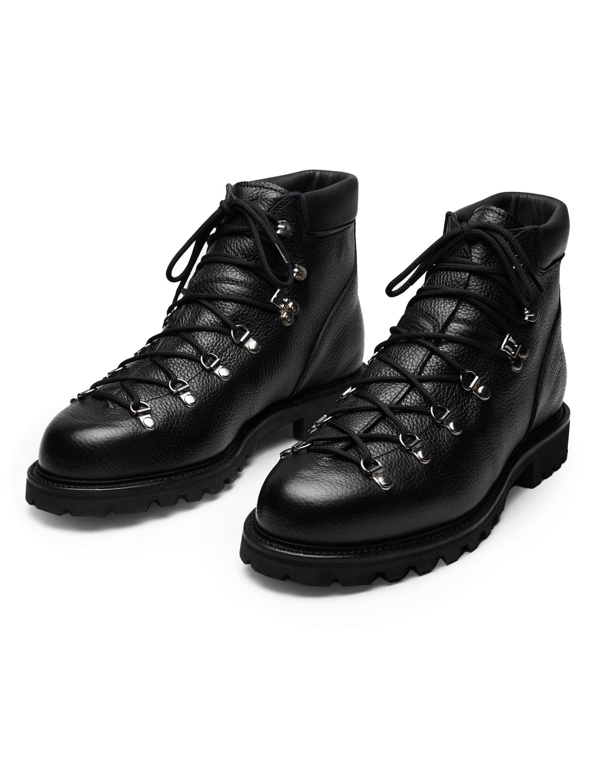 The Hiking Boot Black Grain