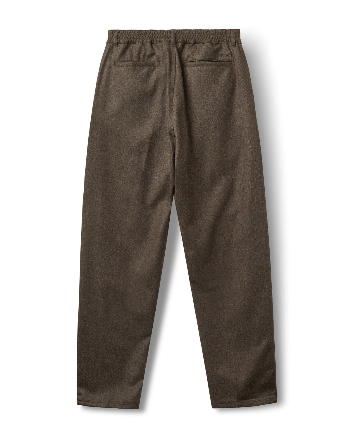 Clay Wool Pants Brown