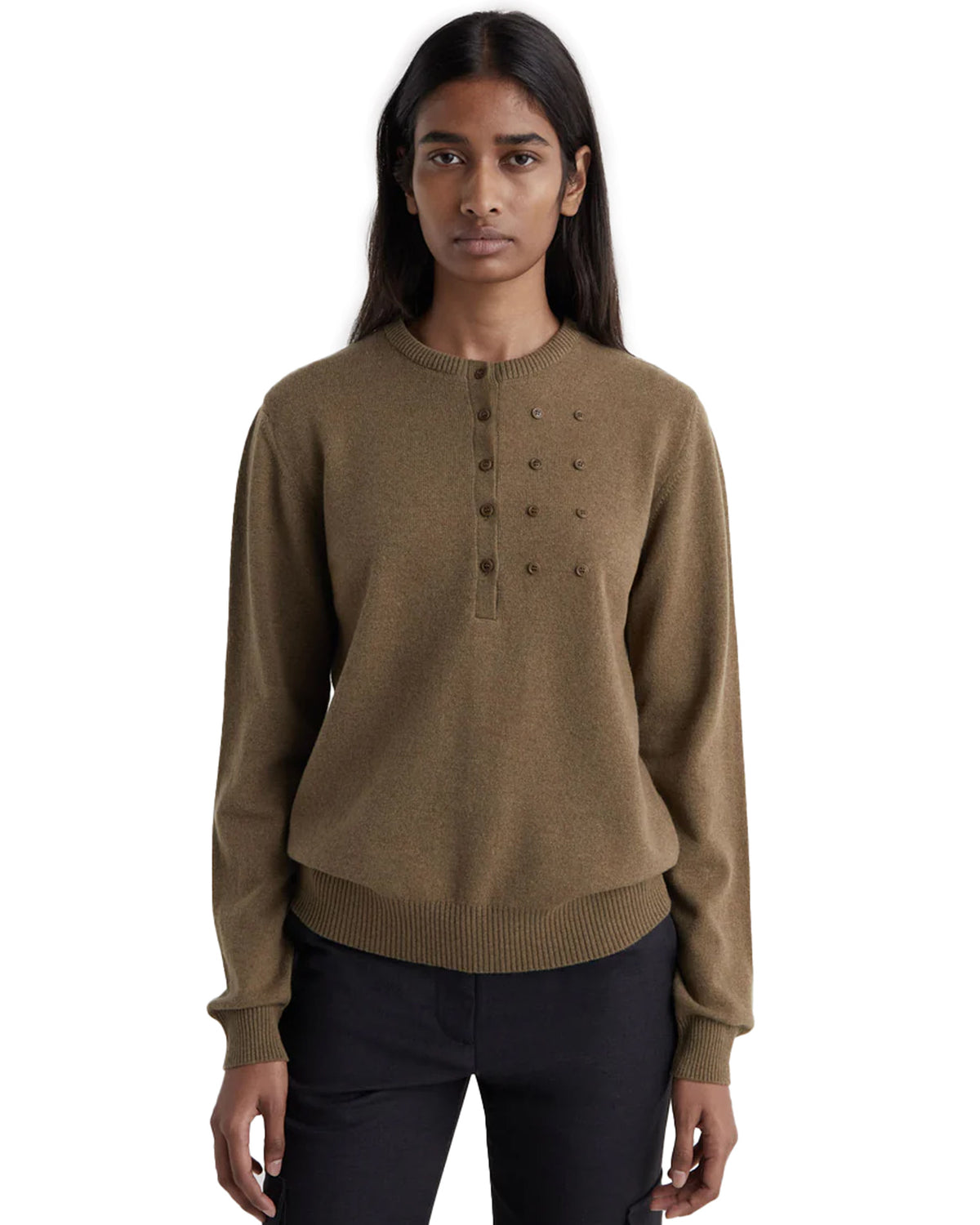 Escorial Knit Sweater Brown