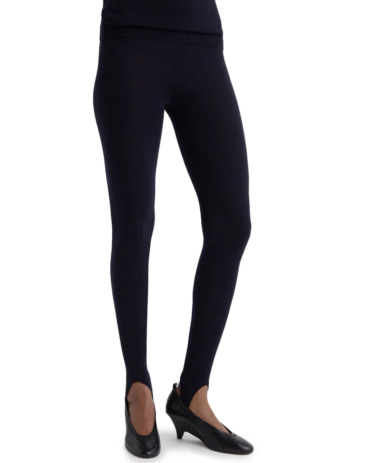 Gustava II Stirrup Legging Navy