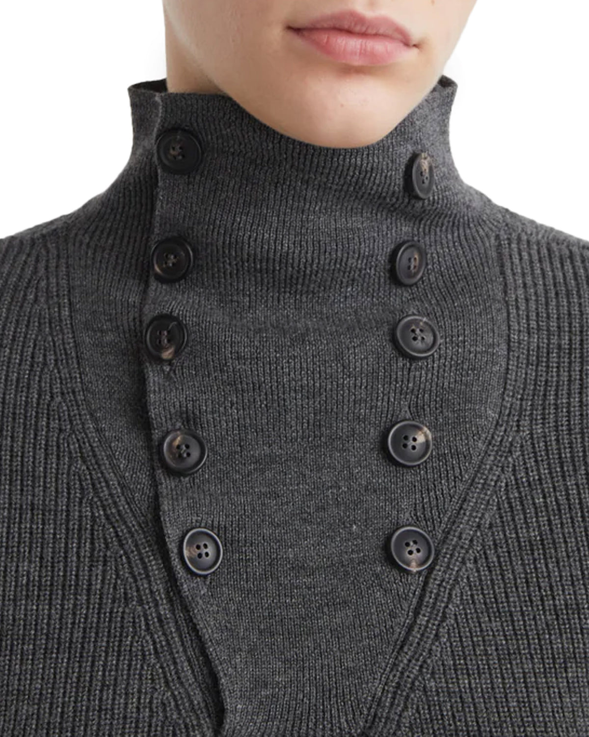 Milon Turtleneck Sweater Grey