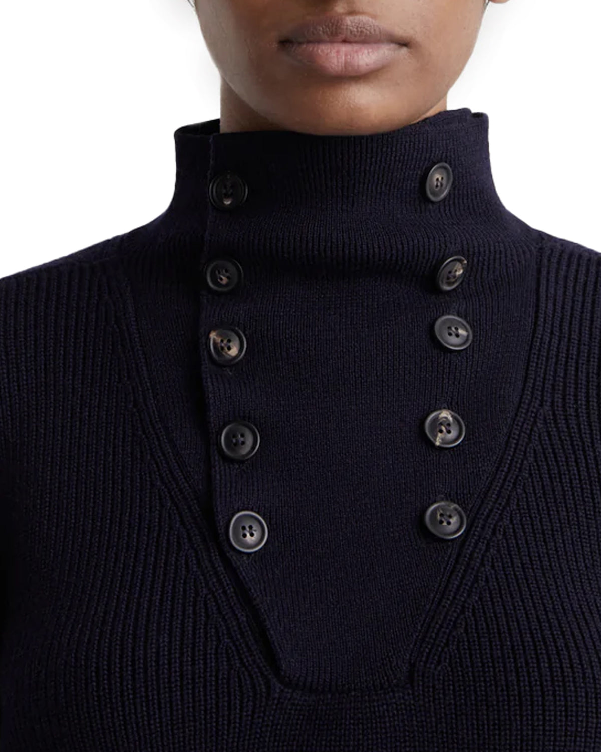 Milon Turtleneck Sweater Navy