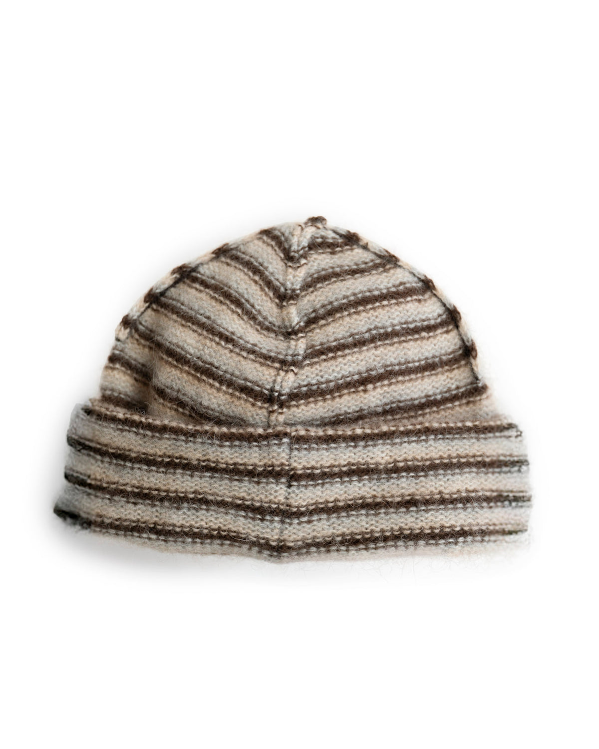 Session Beanie Brown Stripe