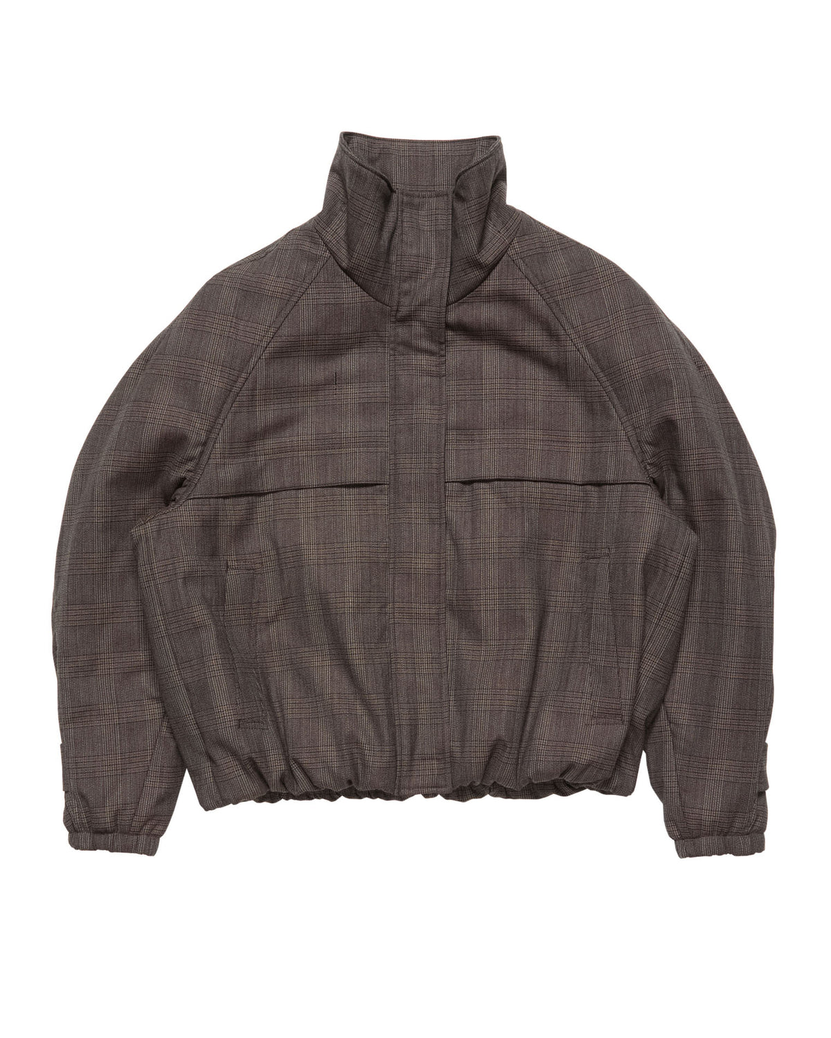 Technical Check Jacket Brown/Black