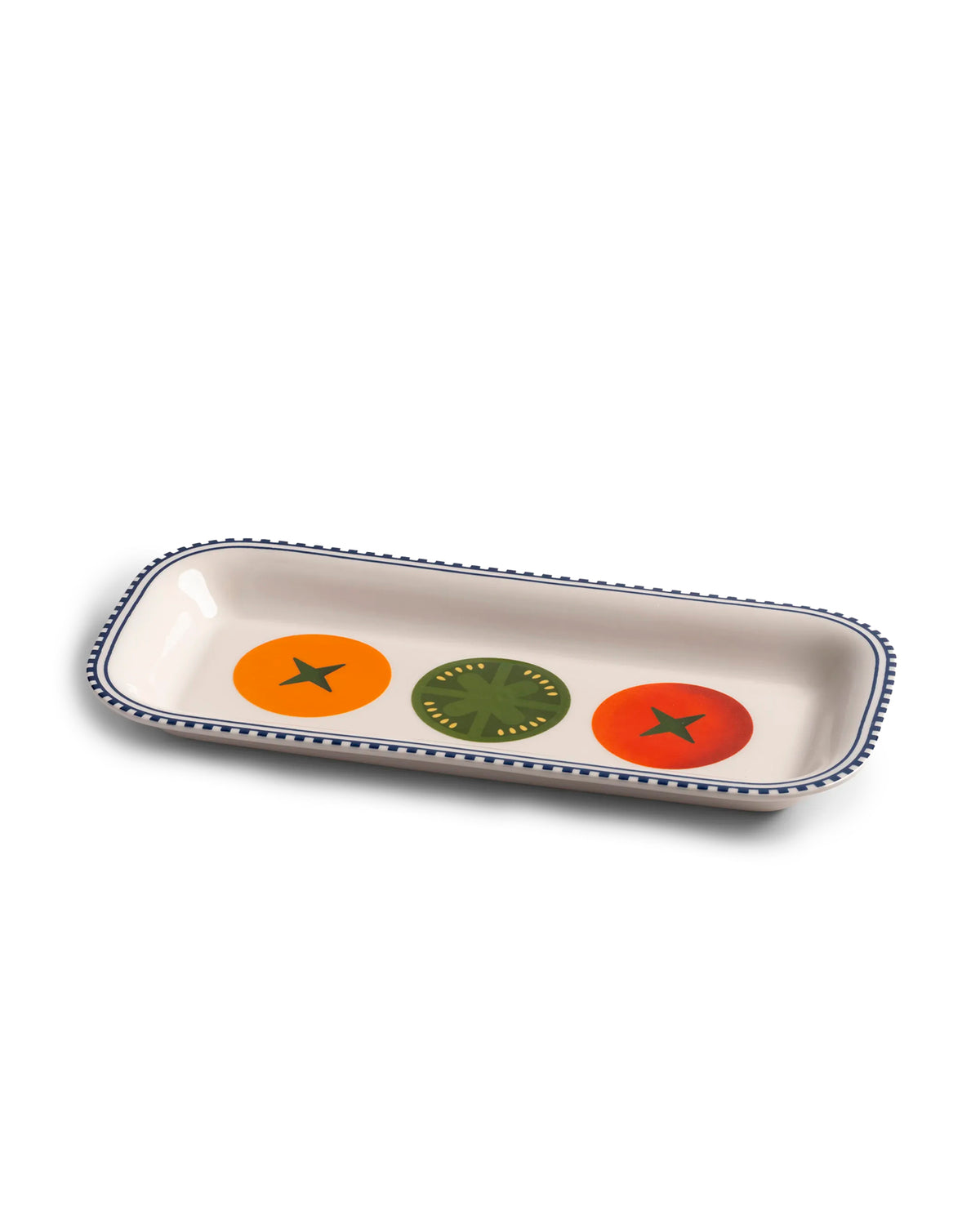 Platter Taverna Tomato Multicolor