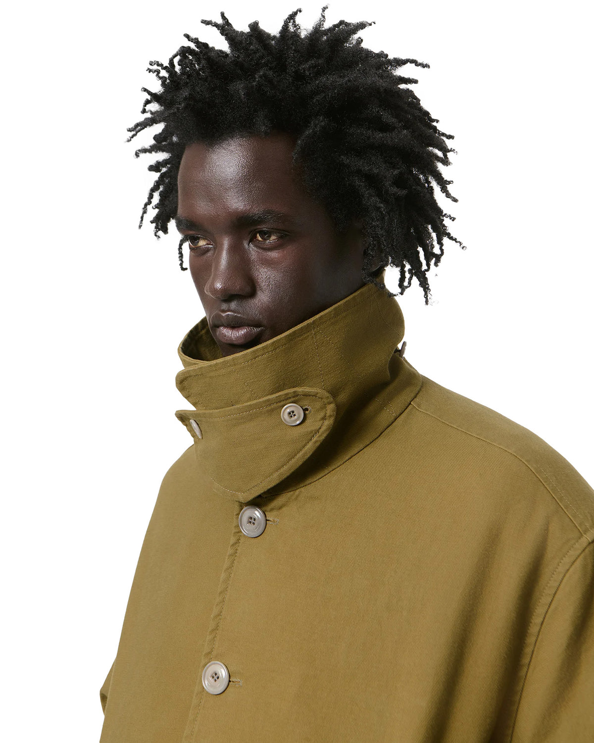 Aerial Jacket Pigment Khaki Knife Edge Twill