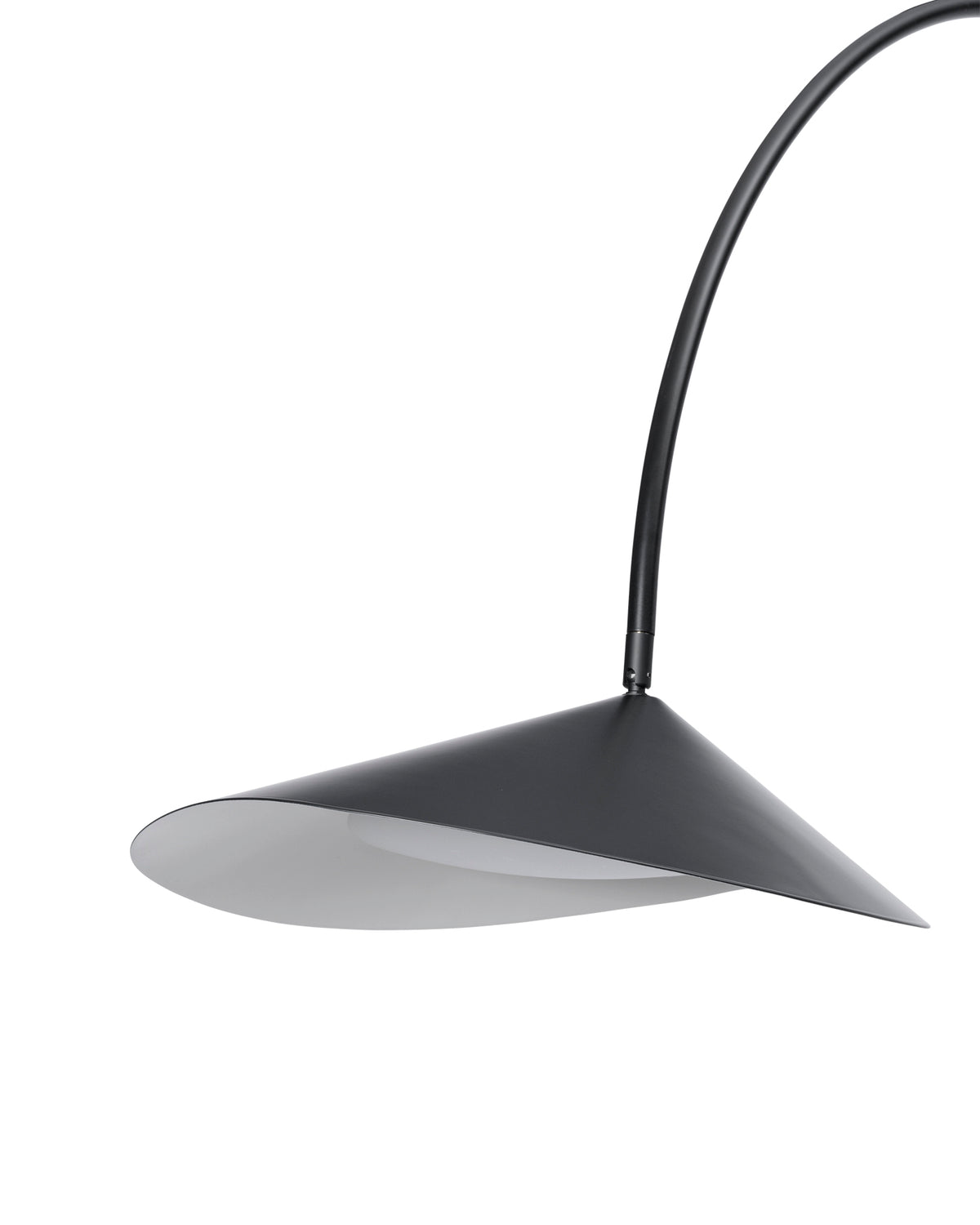 Arum Arched Floor Lamp Black
