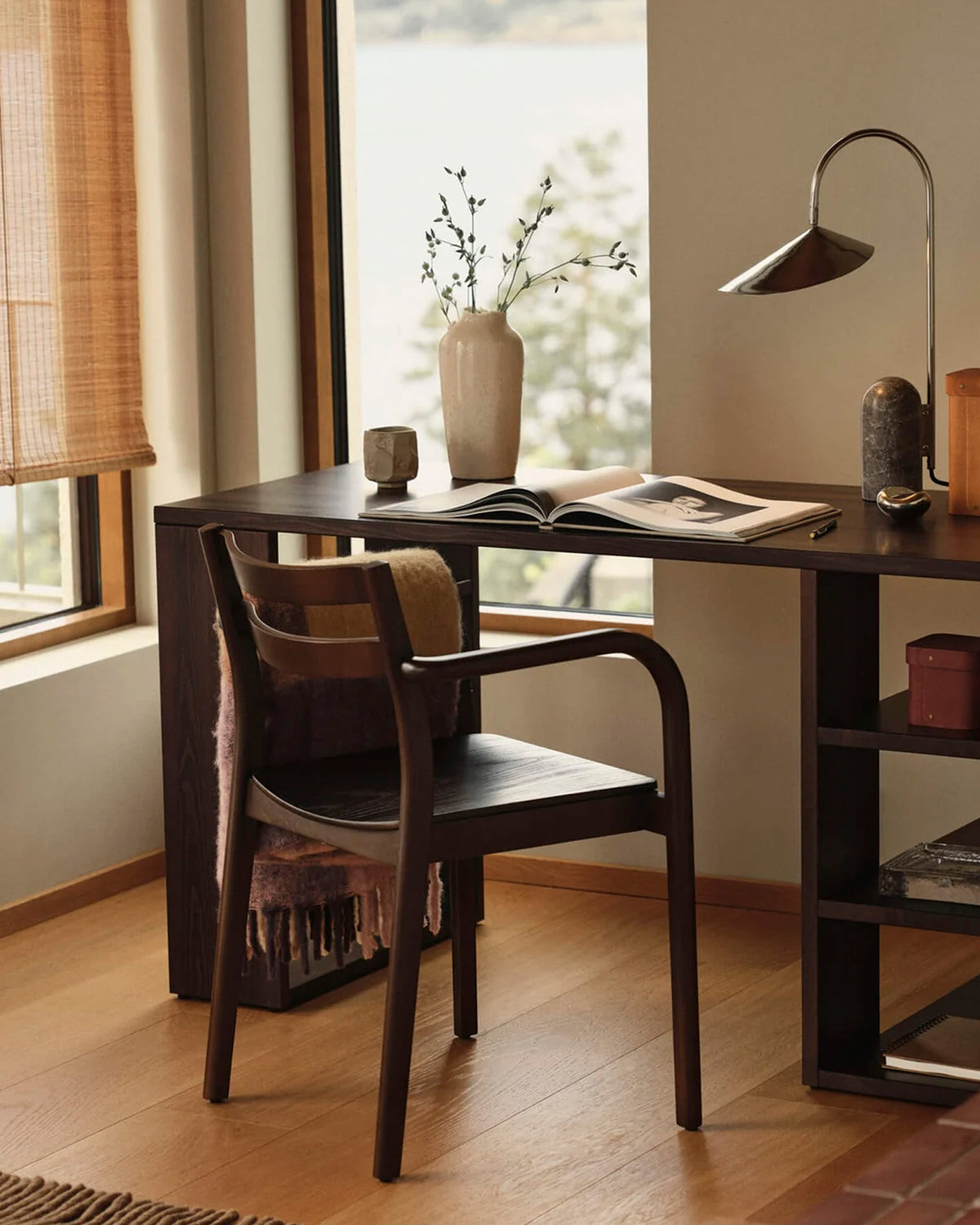 Arum Table Lamp Stainless Steel
