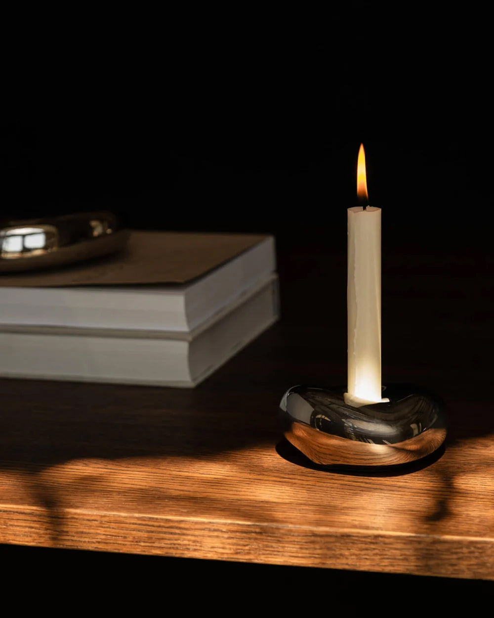 Bellure Candle Holder Silver