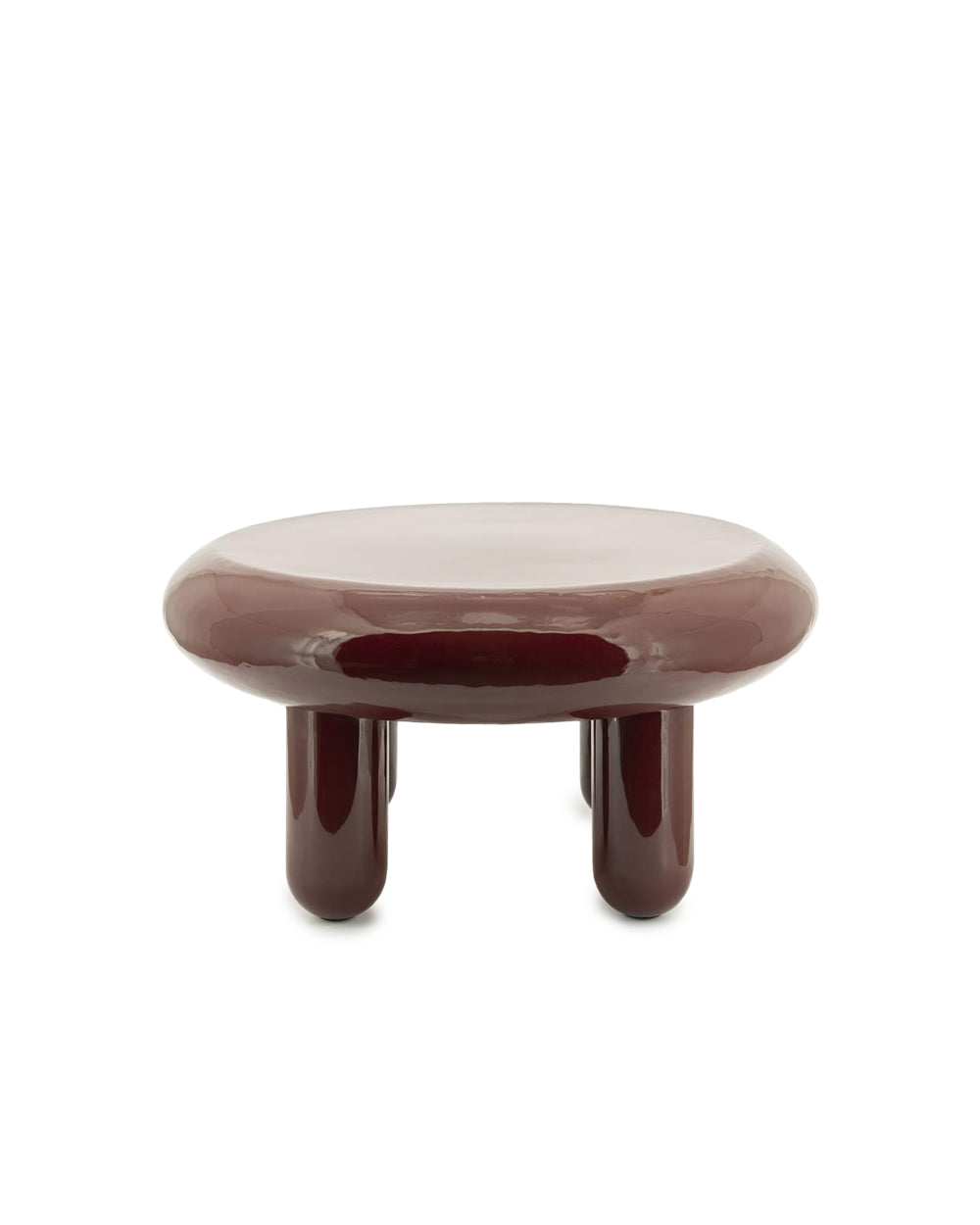 Coffee Table Balloon Burgundy