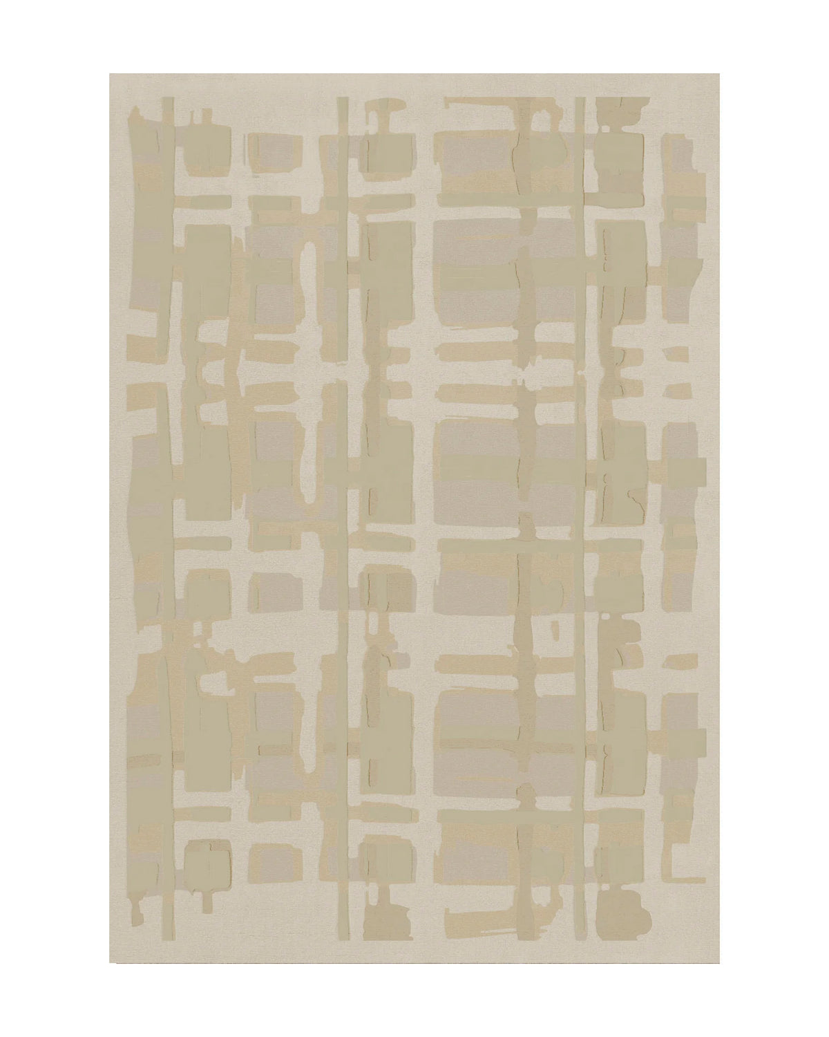 Collina Strada Wool Rug Plaid Haze
