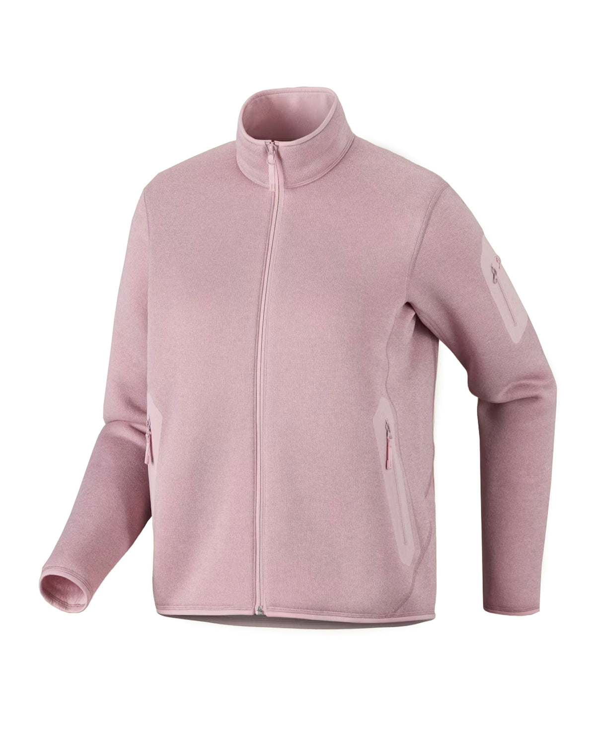 Covert Cardigan W Alpine Rose/Heather