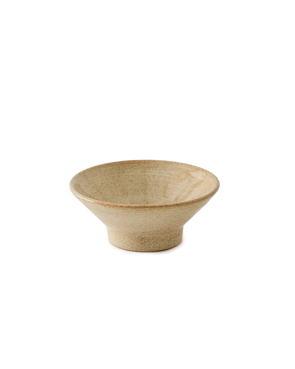 Elio Bowl On Foot Beige