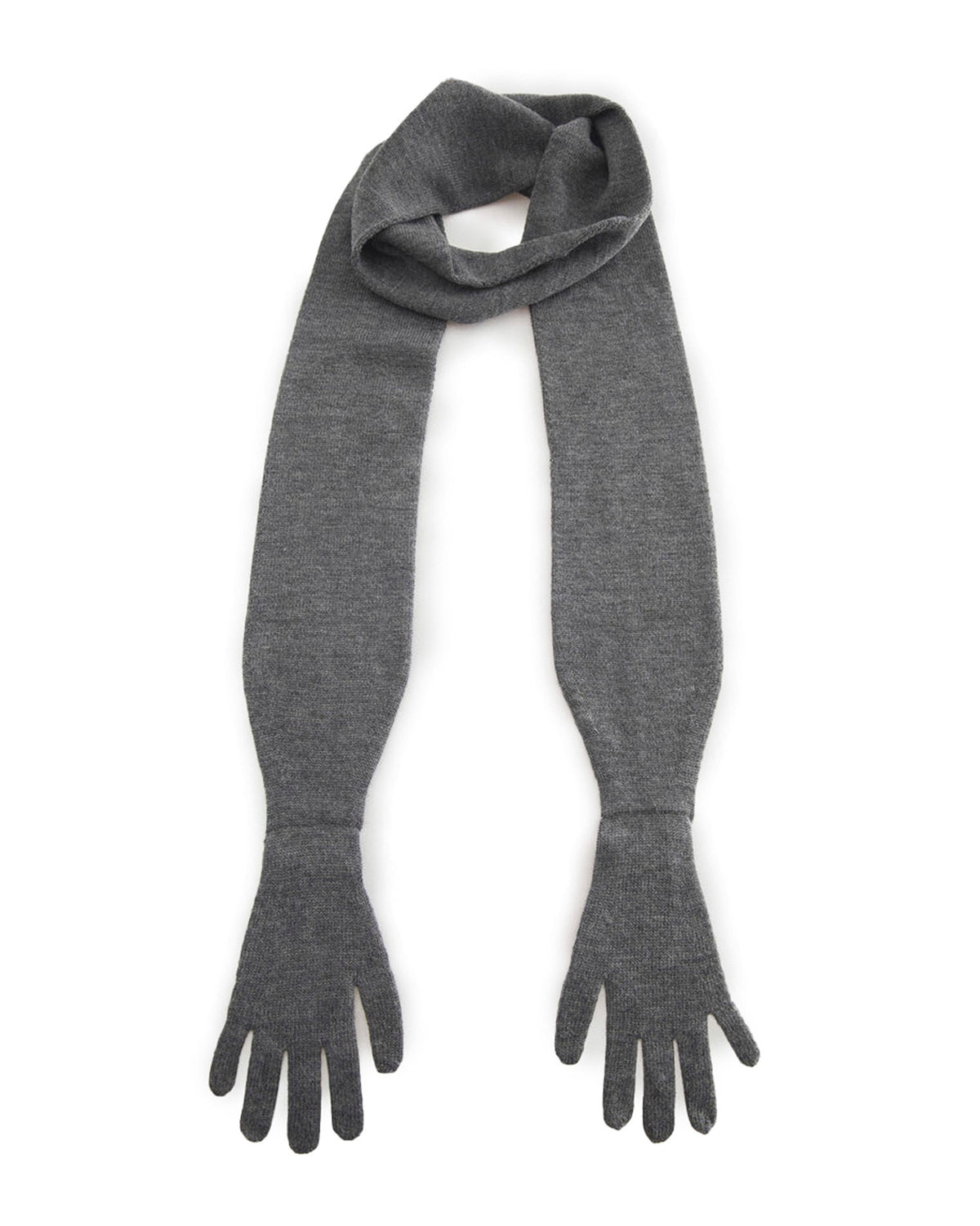 Flauta Glove Scarf Grey