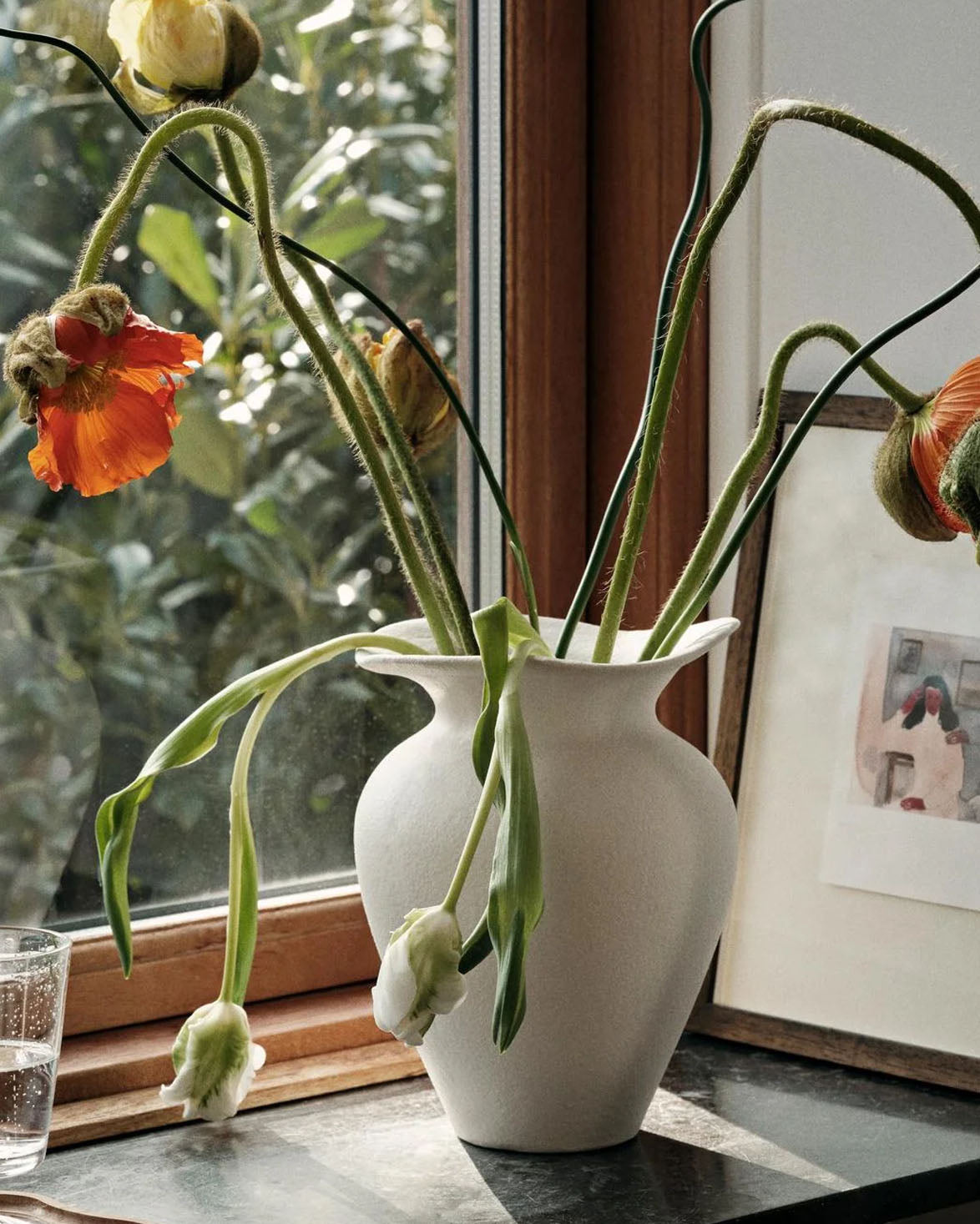 Florentina Vase S Matt Off White