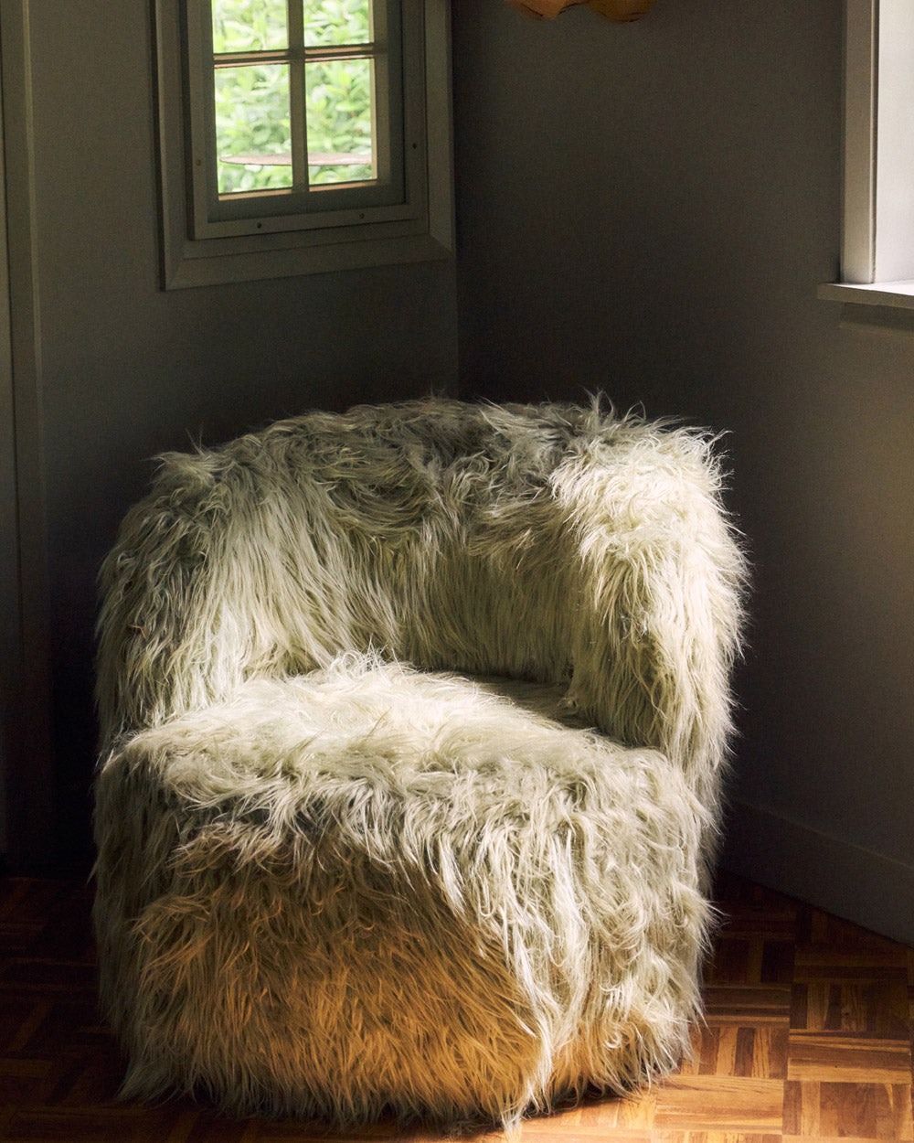 Fluffy Chair Milky Mint