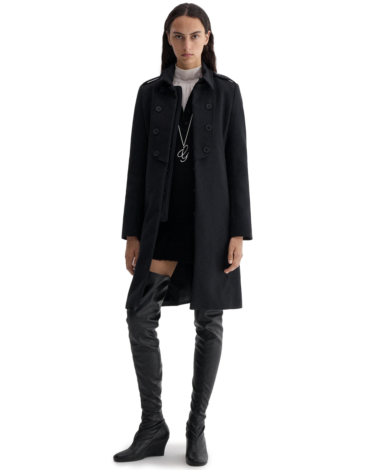Greta Coat Black