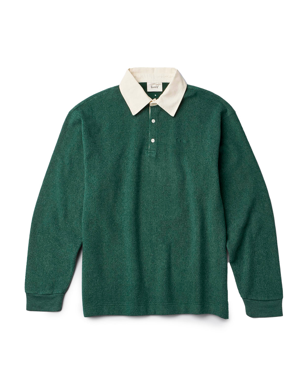 Herb Brushed Rugby Deep Green