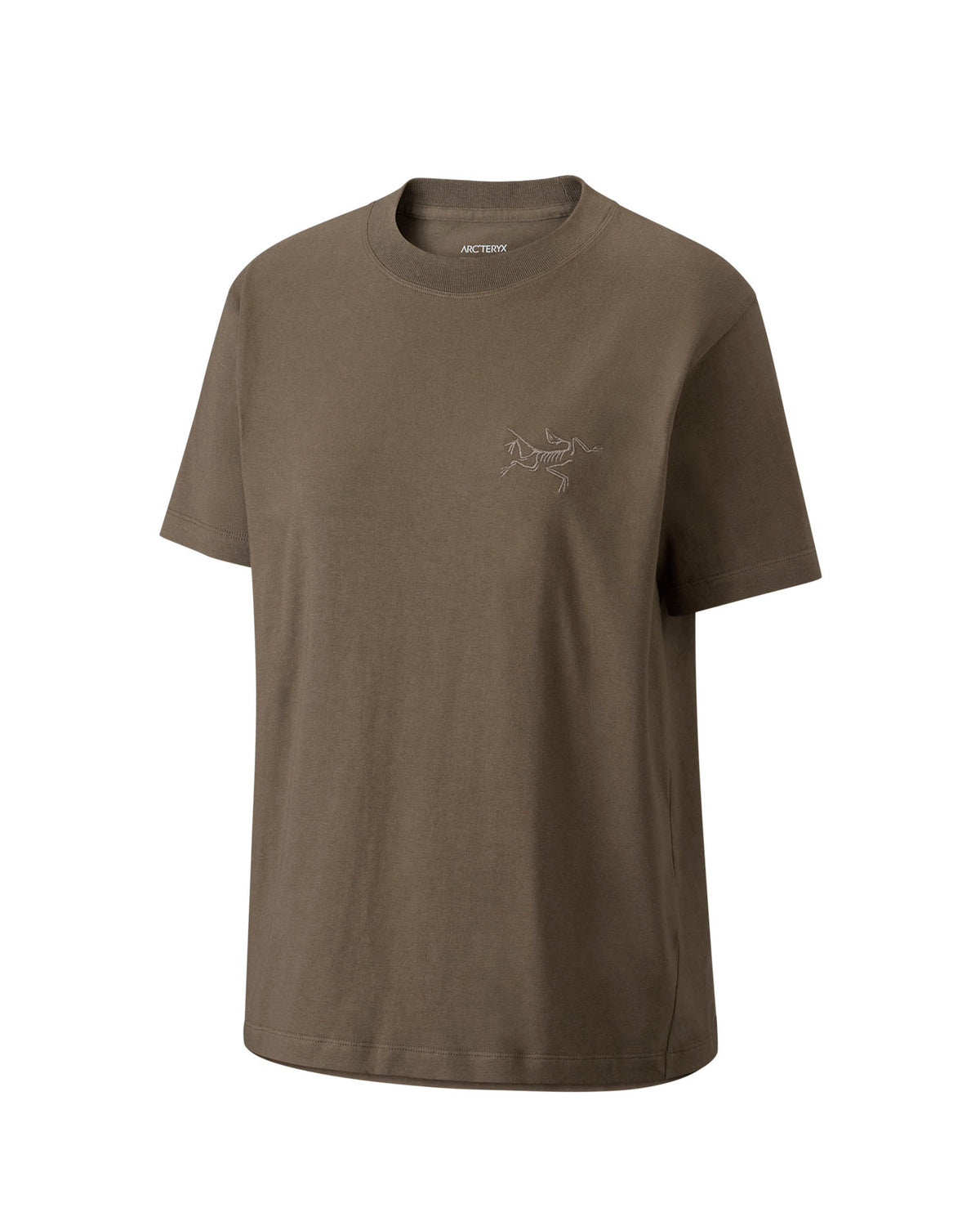 Kragg Cotton Little Bird Crew SS W Mongoose