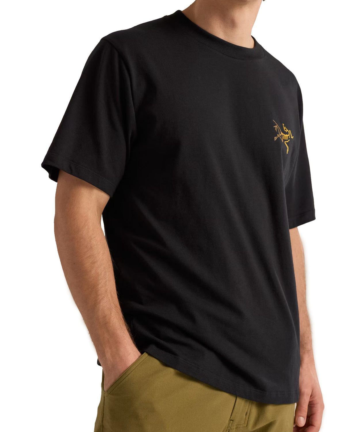 Kragg Cotton Logo SS M 24K Black