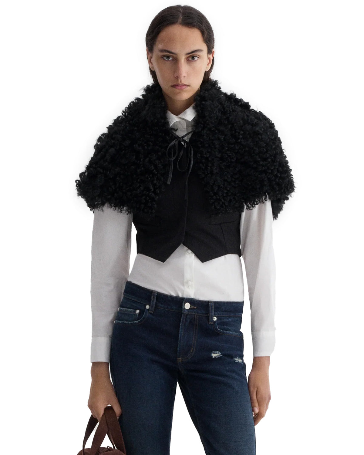 Mona Cape Black