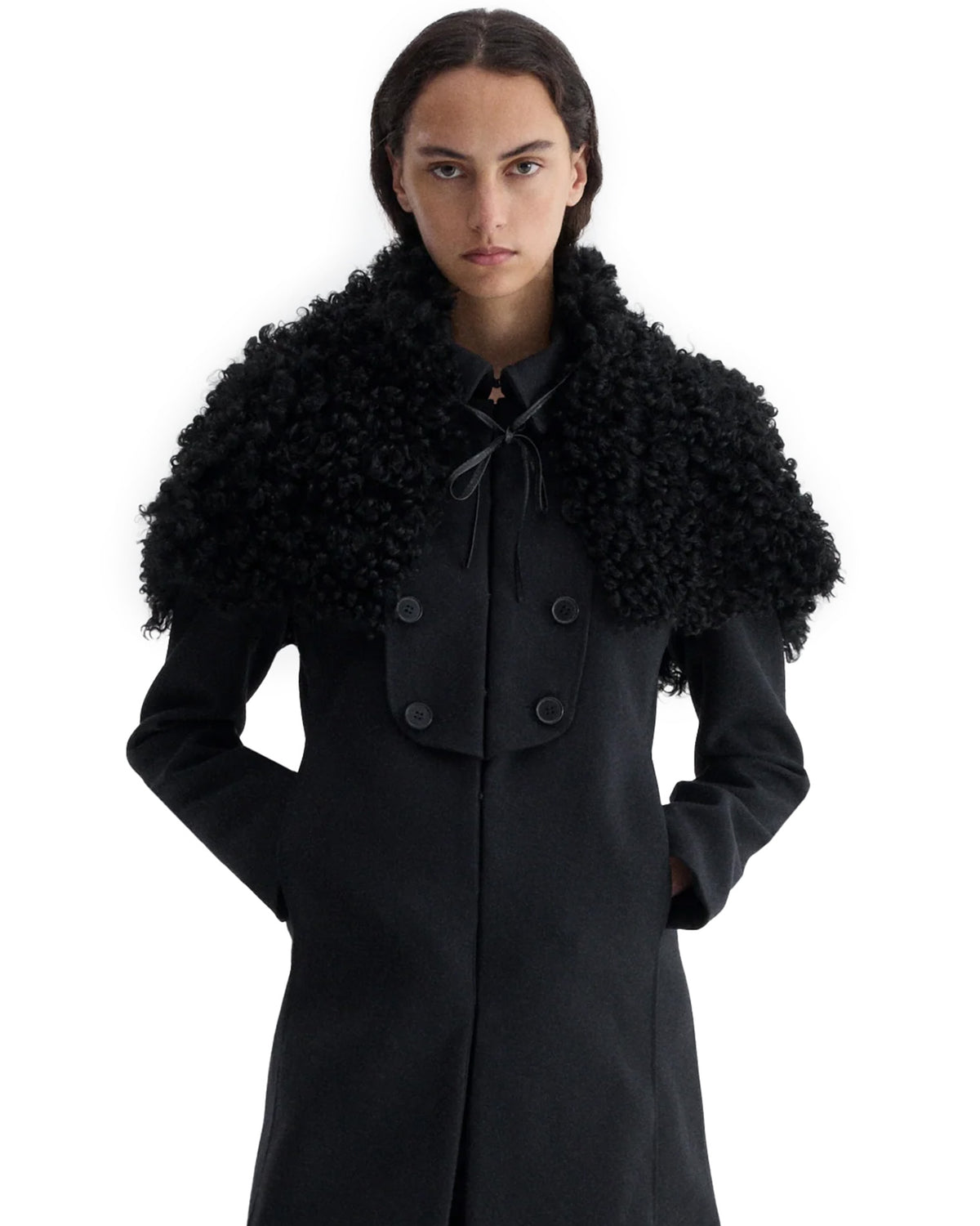 Mona Cape Black