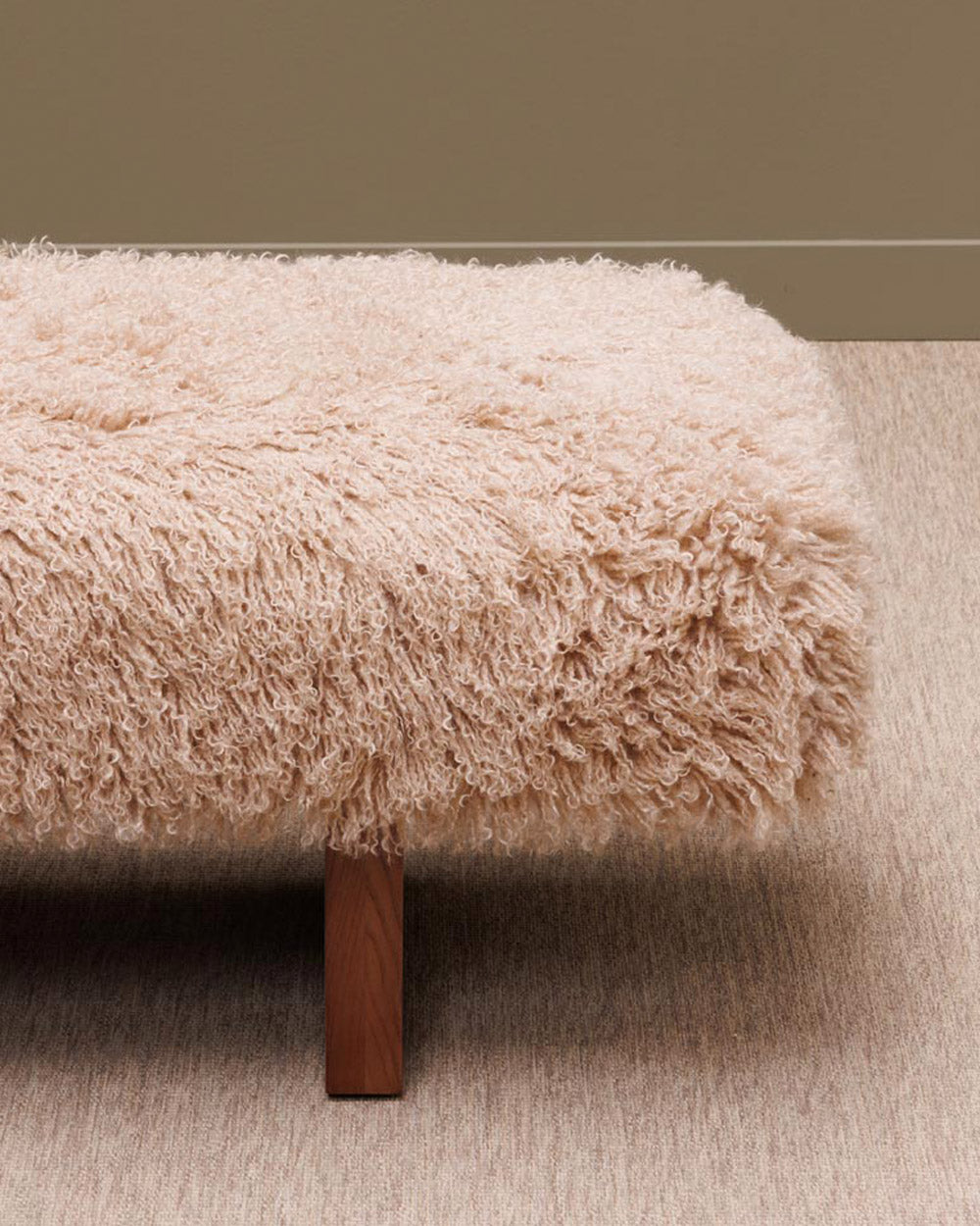 Mongolia Bench Beige