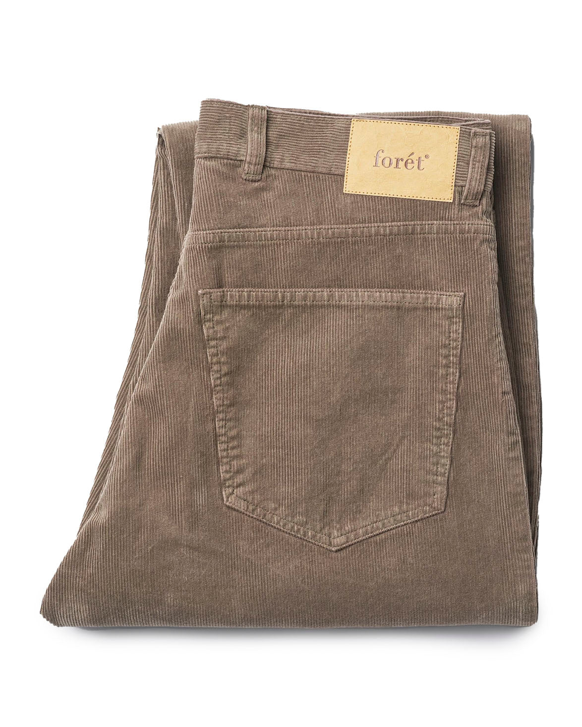Moor Relaxed Fit Corduoy Pants Faded Wood