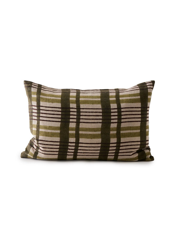 Nico Cushion Cover Beige/Green/Brown