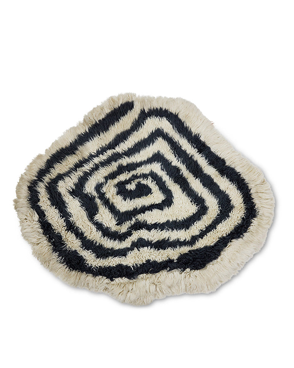 Organic Woolen Rug 200x170 Contour