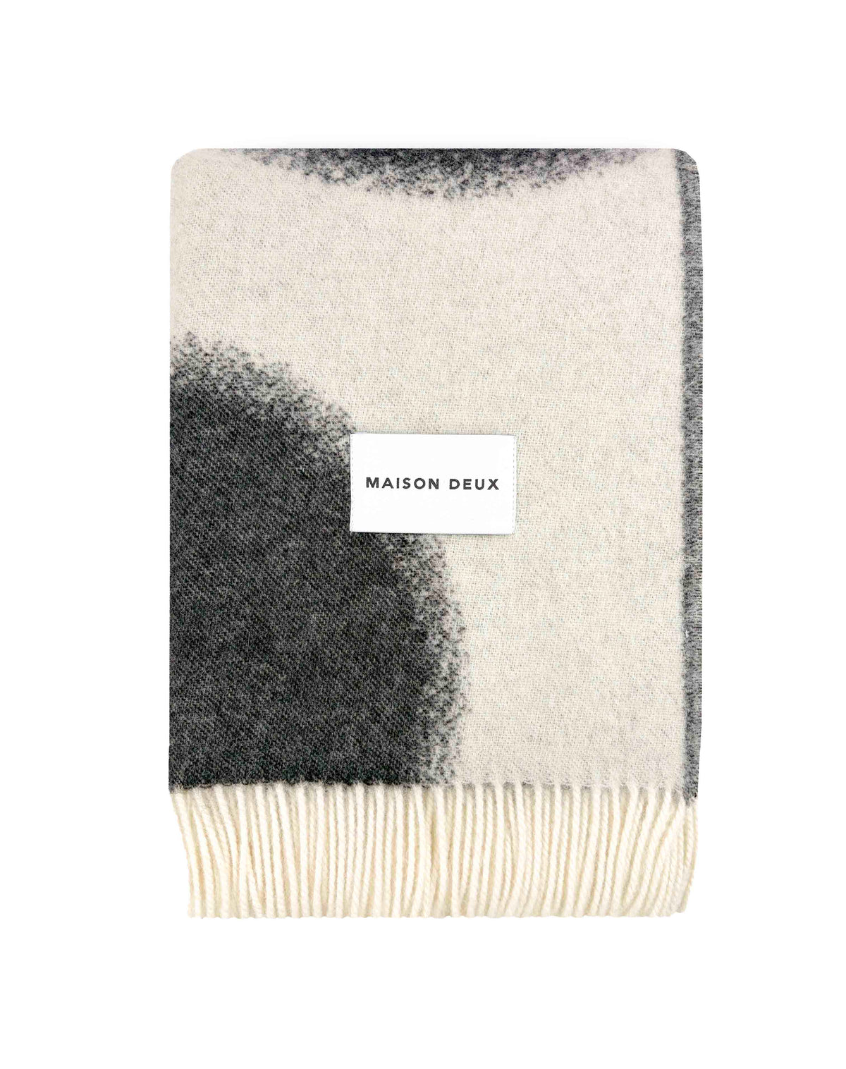 Polka Bold Blanket Black/White