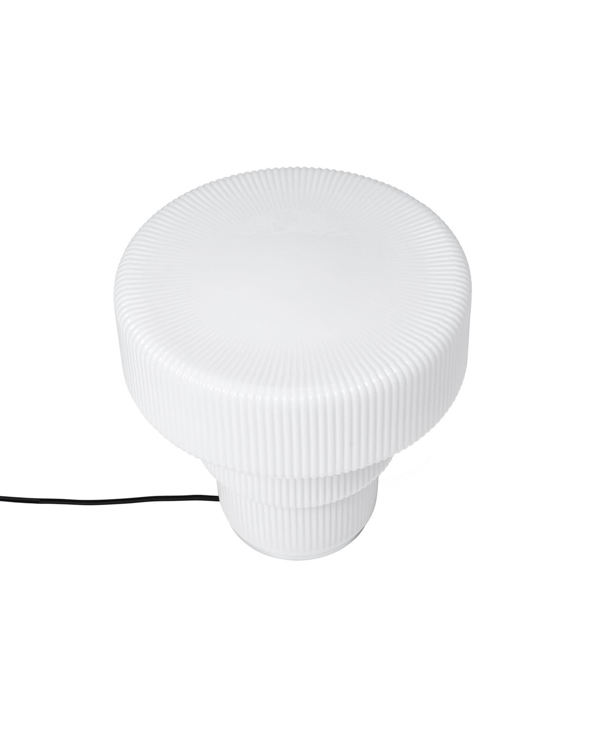 Ripple Table Lamp White