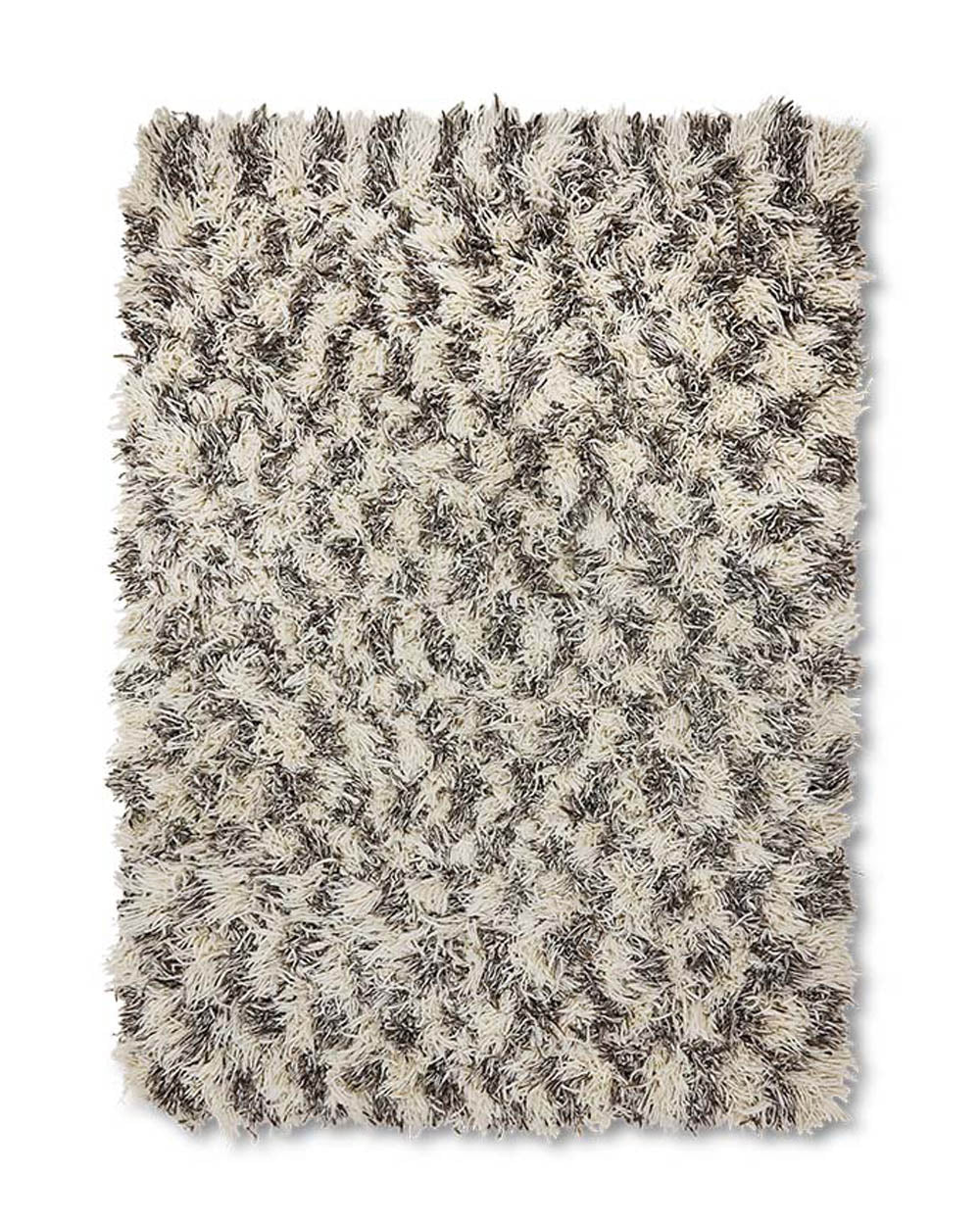 Shaggy Rug 200x300 Checkers