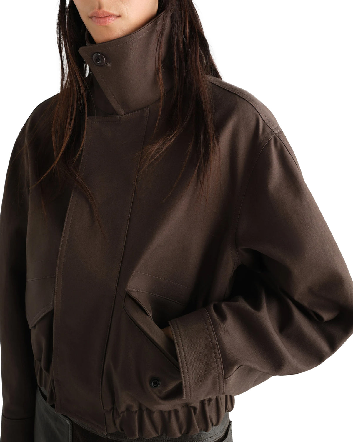 Short Blouson Chocolate