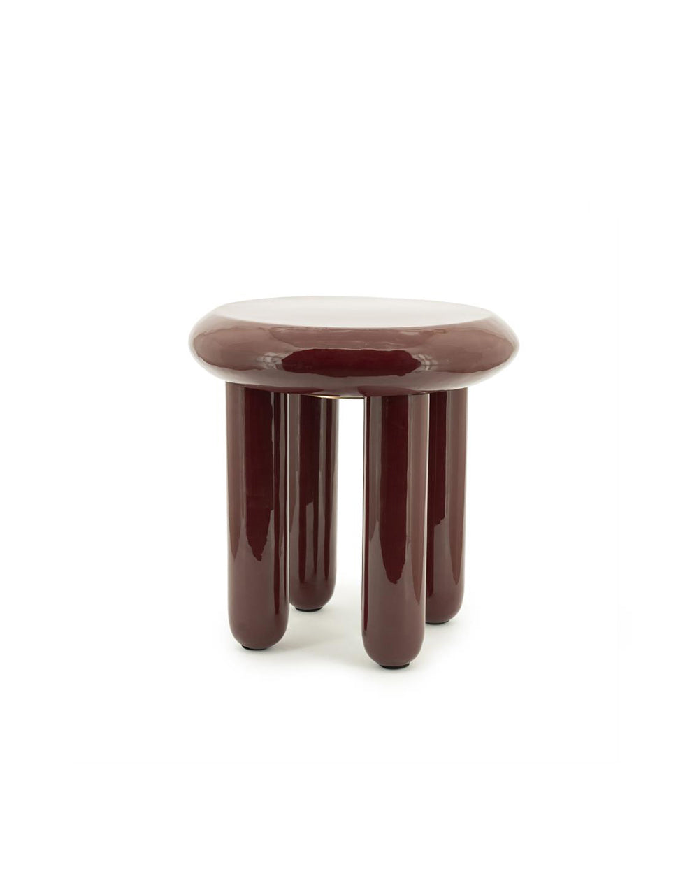 Side Table Balloon Burgundy
