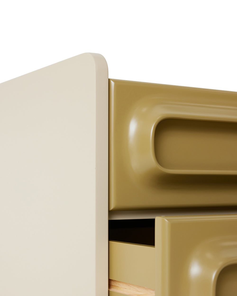 Space Nightstand Sage/Cream