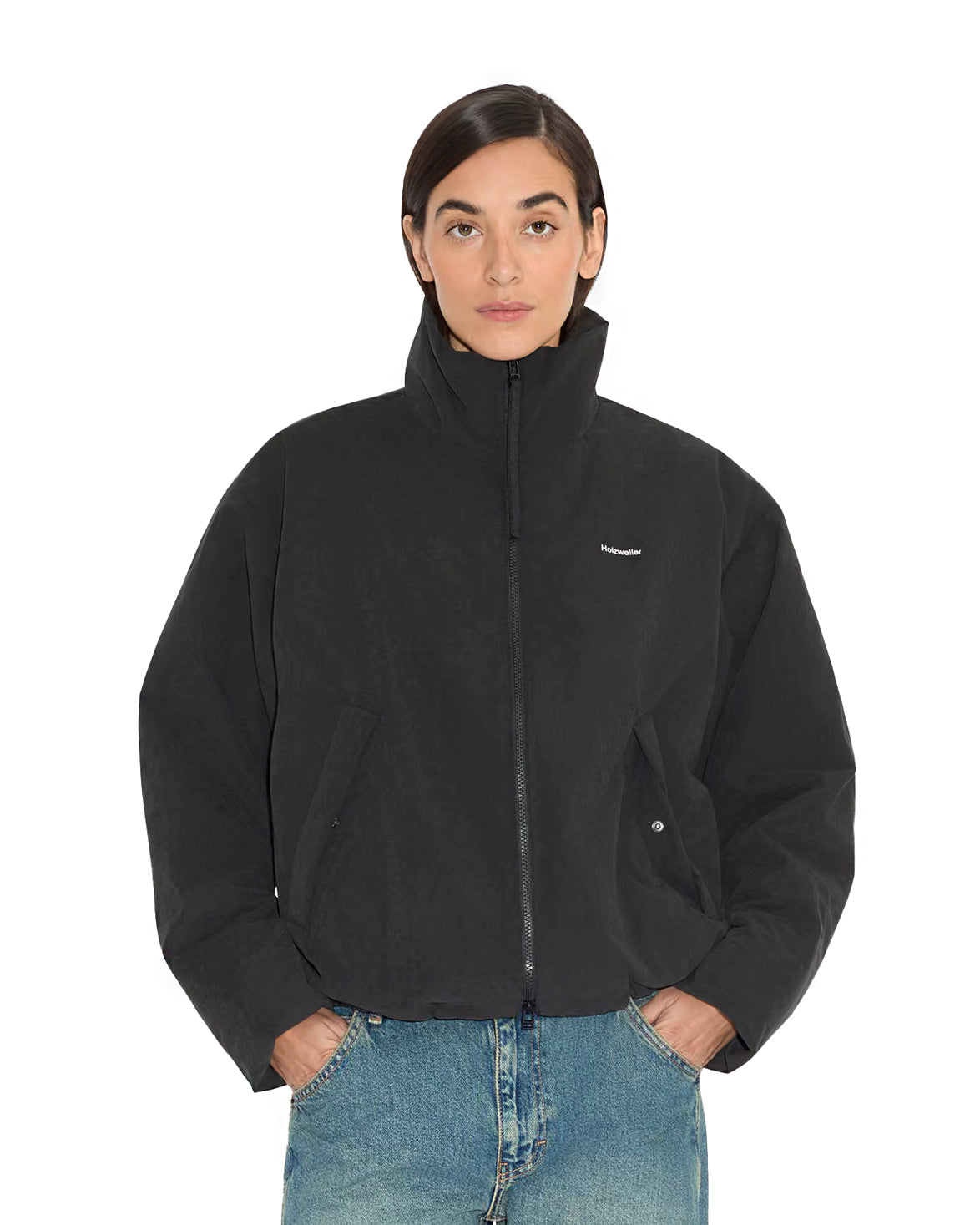Steilia Brushed Down Jkt Black
