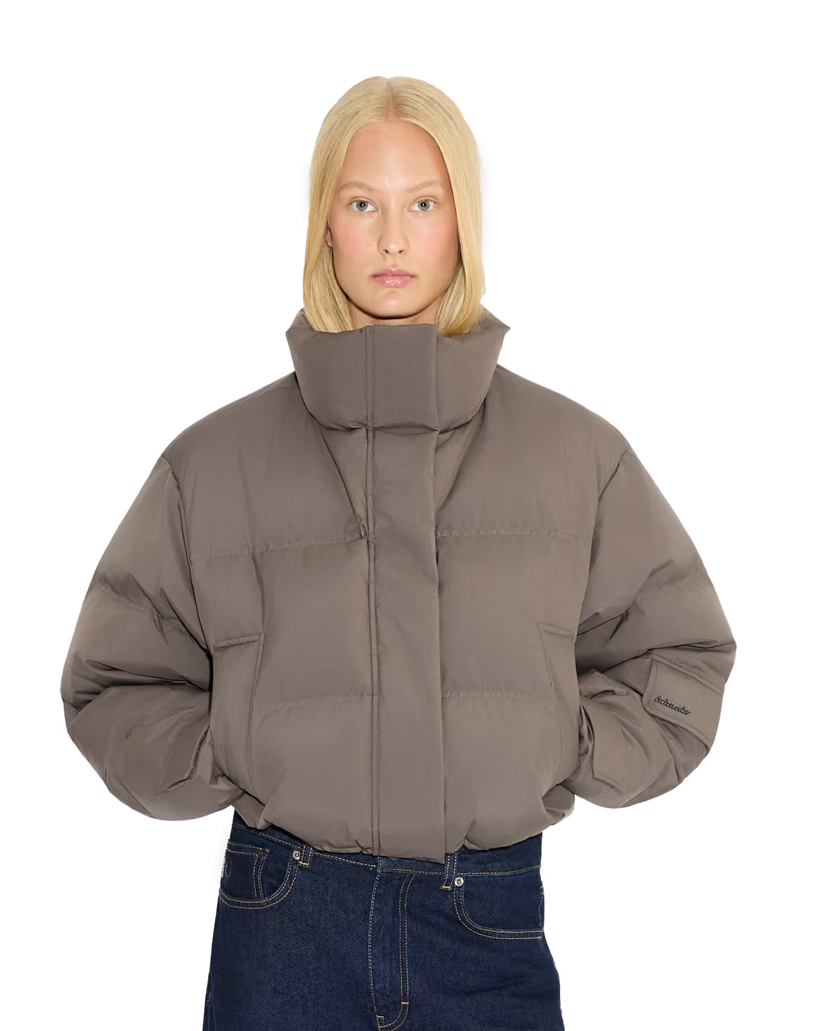 Steilia Ripstop Down Jkt Taupe