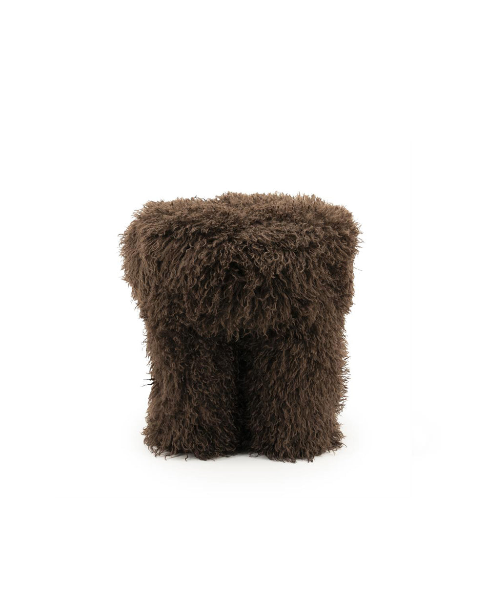 Stool Doodly Dark Brown