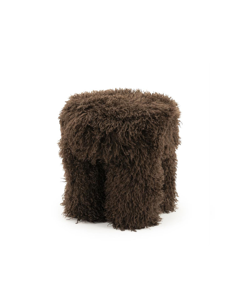 Stool Doodly Dark Brown