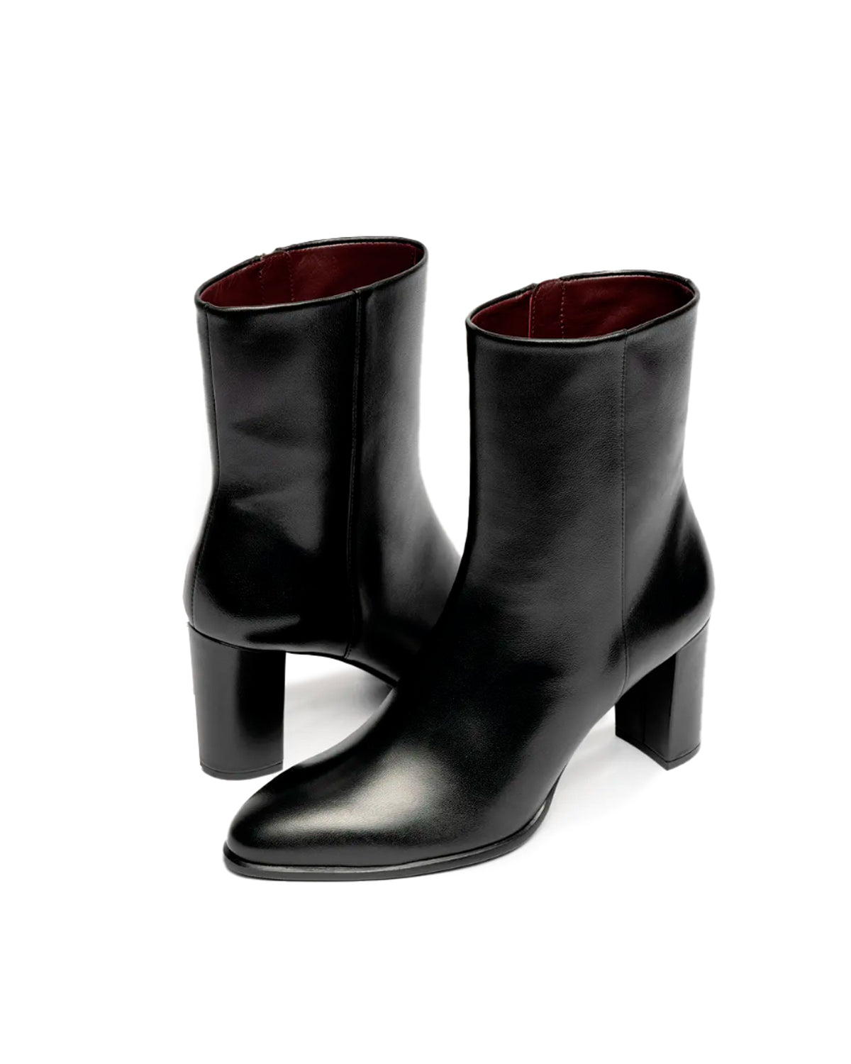 The Ankle Boot Black Nappa