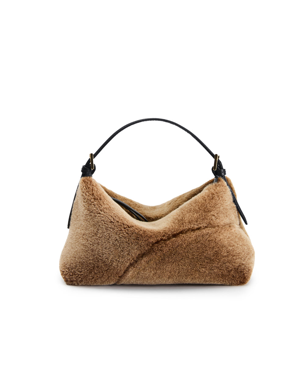 Vadena Mini Handbag Orsetto/Black Shearling/Vacchetta
