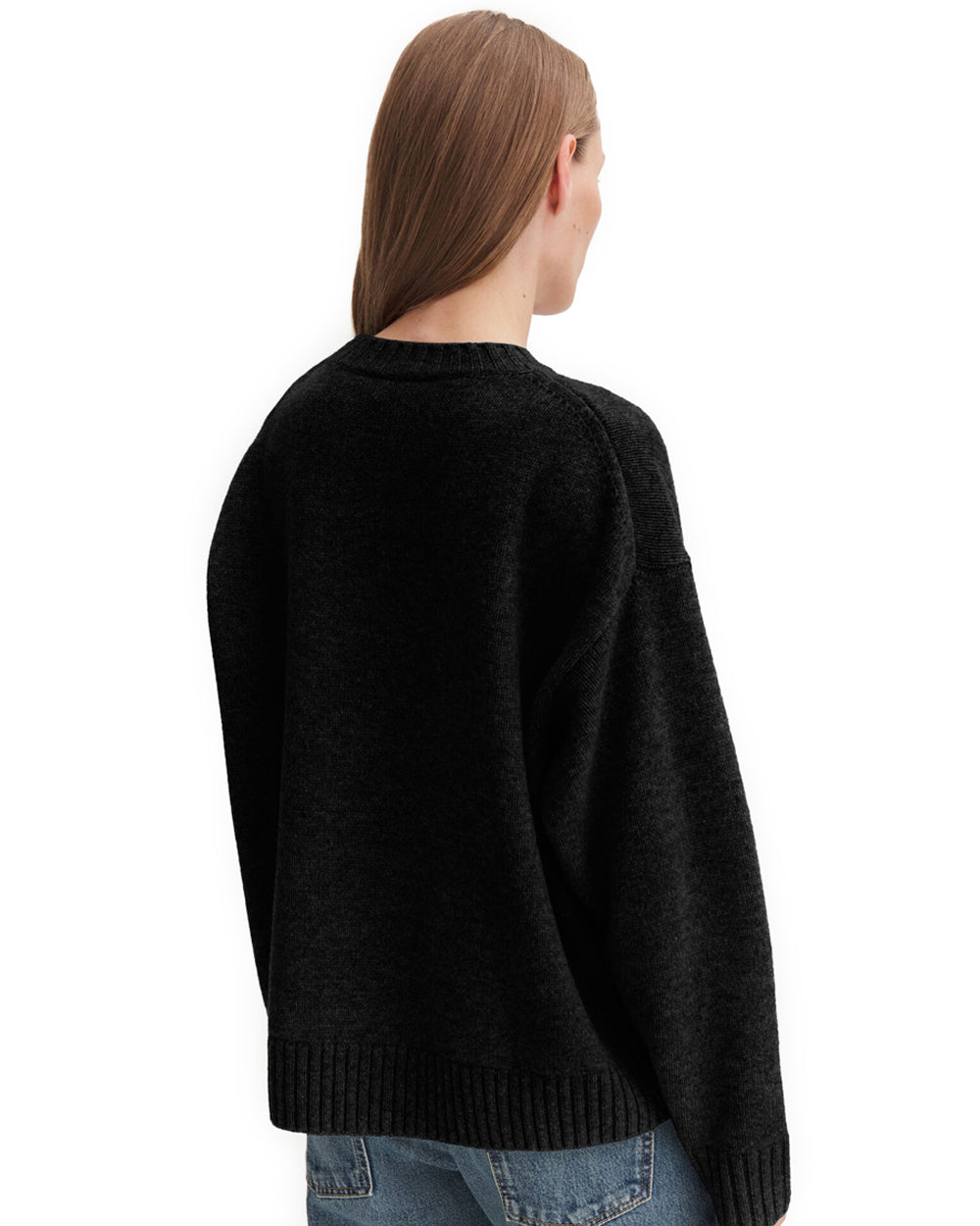 Wool Cashmere Sweater Black