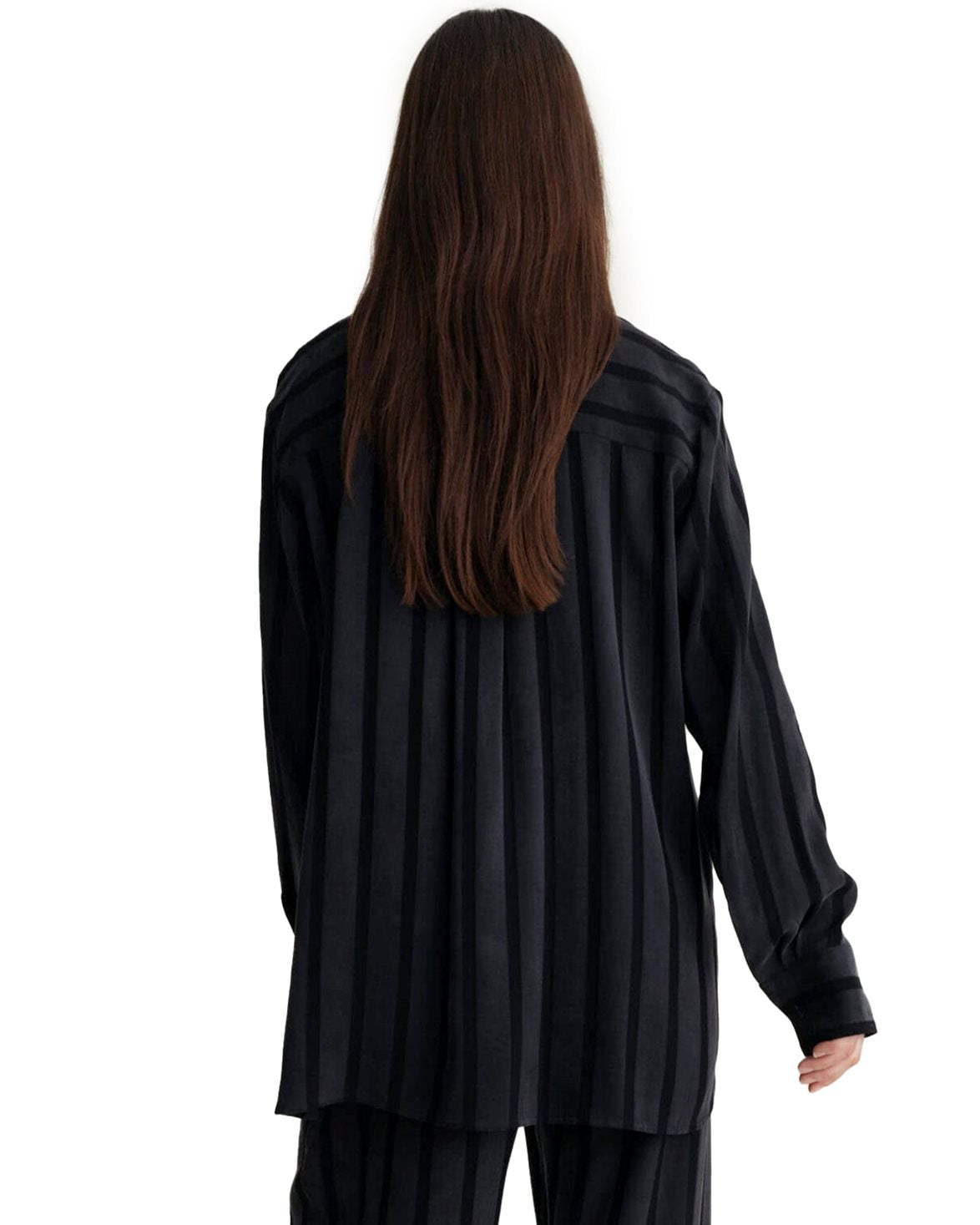 Daily Shirt Black Stripe