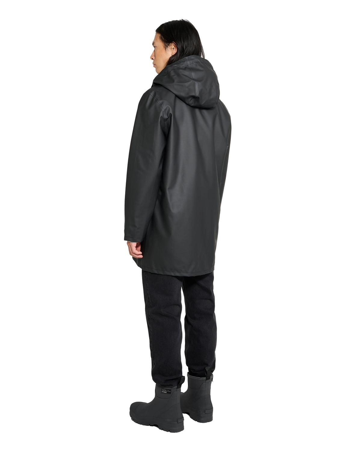 Stockholm Lightweight Raincoat Black