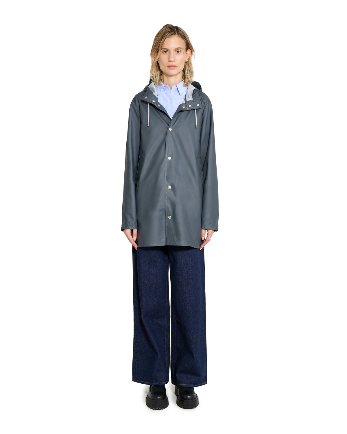 Stockholm Lightweight Raincoat Charcoal
