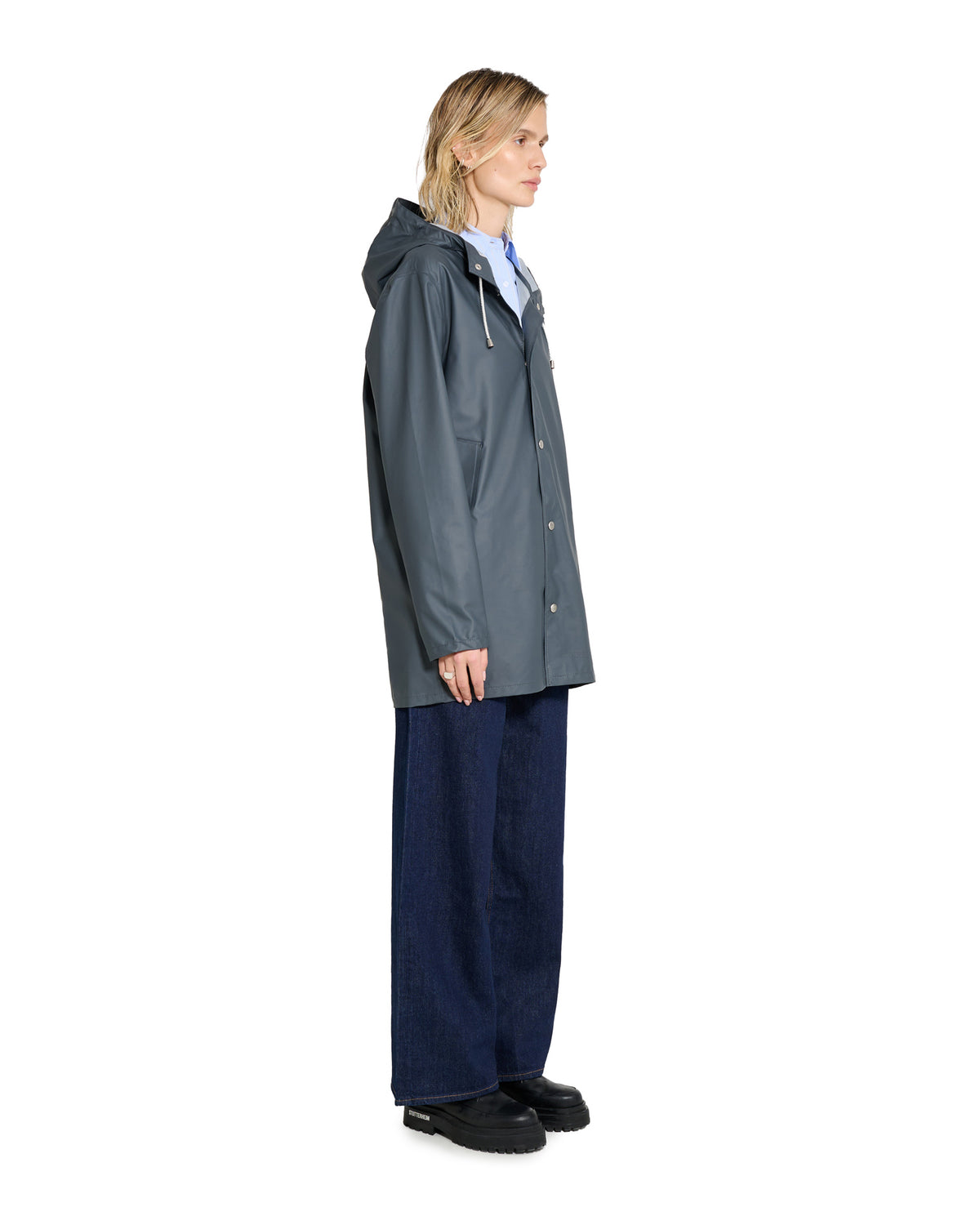 Stockholm Lightweight Raincoat Charcoal