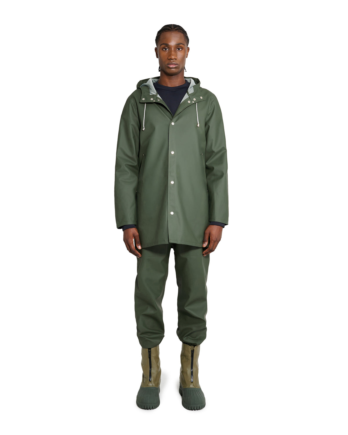 Stockholm Lightweight Raincoat Green