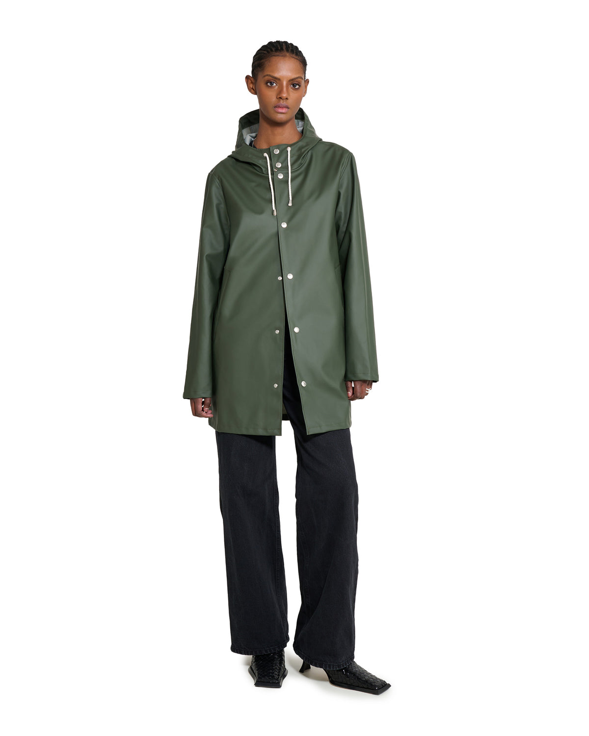 Stockholm Lightweight Raincoat Green